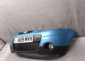 Zderzak przód przedni chevrolet spark ii fl lift niebieski 3