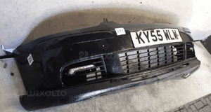 Zderzak przód przedni do volkswagen vw golf v 5 halogeny LC9Z czarny 4