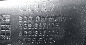 Tapicerka drzwi lewy przód audi A7 4G8867105 2013 5