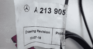 Moduł anteny gps/gsm system antykradzieżowy mercedes A2139051010 5