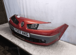 Zderzak przód przedni do renault megane ii 2 lift fl pomarańczowy teenj 3