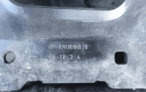 Obudowa pokrywa akumulatora mocowanie baterii mercedes a W177 A2473400900 8