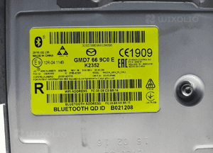 Nawigacja moduł wyświetlacz mazda CX-3 CX3 GMD7669C0 D09H611J0A 2015-2018 7