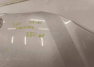 BMW e60 5 seria 03-10 MASKA POKRYWA SILNIKA TITANSILBER METAL 5