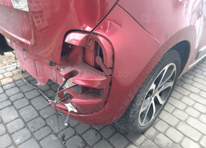 Citroen C3 Picasso  zderzak tył tylny narożnik prawy lewy  KJCC 1