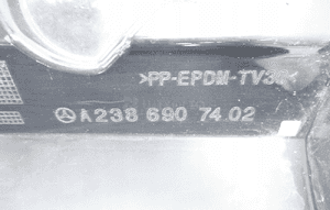 Listwa progowa prawa mercedes e coupe W238 7