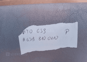 Słonecznik osłona przeciwsłoneczna prawa Mercedes Vito 639 A6398100110 5