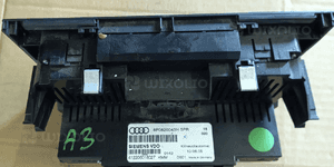 Audi A3 8P panel sterowania nawiewu 8P0820043H 2