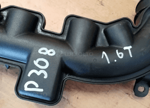 Rura dolot przewód powietrza Peugeot 308 T7 1.6 THP 9659145580 8