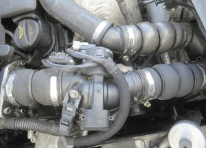 Przepustnica citroen peugeot 207 307 1.6 hdi 9657485480 2