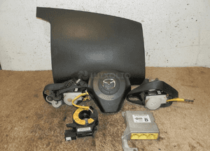 Zestaw Poduszka Poduszki AIRBAG Zaślepka Pasy Sensor Taśma Mazda V 5 I CR Europa 1