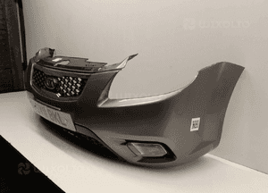 Zderzak przód przedni do kia rio ii 2 lift fl złoty piaskowy halogeny 3