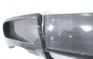 Dyfuzor zderzaka tył bmw 1 E81 E87 lift carbon 4