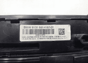 Panel klimatyzacji radia bmw 1 ii F20 F21 9384046 6814187 2015-2019 lift 4