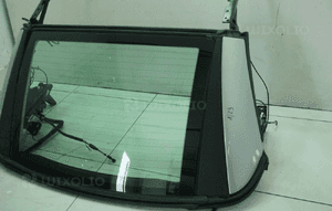 Szyba tylna dach słupek siłowniki kpl mercedes SL500 SL350 sl R230 6
