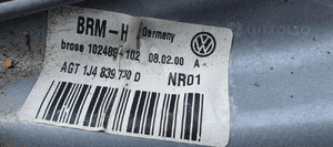 Mechanizm podnośnik szyby prawy tył VW GOLF IV 4 1J4839730D 3