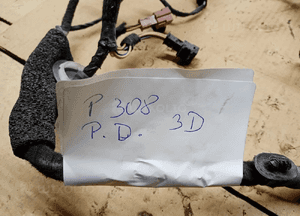 Wiązka instalacja drzwi prawy przód Peugeot 308 T7 9664590980 8