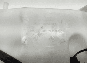 Zbiorniczek płynu do spryskiwaczy bmw X3 F25 7213261 2010-2014 5