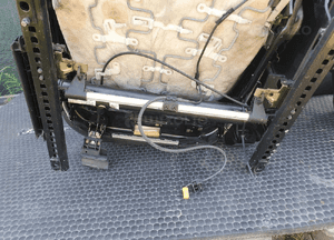 Fotele Fotel Kanapa Nieskladana Welur Czarne Soul Podlokietnik Audi A4 B6 Sedan Komplet 27