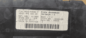Moduł BSI skrzynka bezpieczników Peugeot 307 9644098280 4