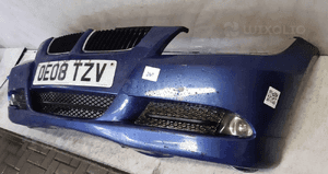 Zderzak przód przedni do bmw E90 E91 halogeny velvet blue niebieski 3