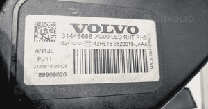 Reflektor prawy full led volvo XC90 3 moduły europa 4