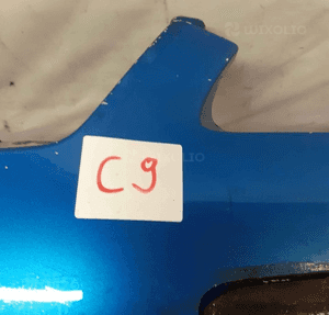 Zderzak przód przedni ford focus MK.2 ii G3 niebieski 2