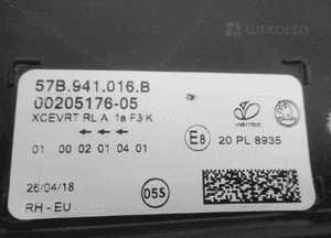 Lampa przednia przód prawa skoda karoq full led 57B941016B 2017-2021 18