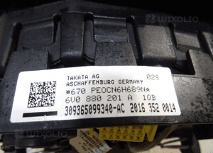 Skoda fabia iii 3 poduszka powietrzna air bag kierownicy 6V0 6V0880201A 6