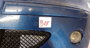 Zderzak przód przedni do bmw E87 1 pod halogeny niebieski kod kolor le mans blau 2
