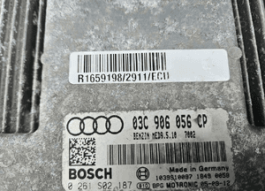 Audi A3  VW Golf Seat Leon 1.6 FSI komputer sterownik silnika 03C906056CL  03C906056CP 4