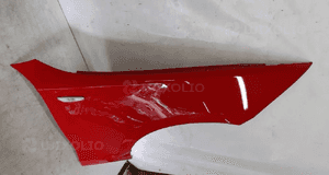 Błotnik przedni przod  prawy bmw 1 E81 E82 E87 E88 438 japanrot czerwony 4