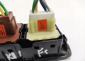 Panel przełącznik szyb lewy przód renault kangoo iii 254117873R 254111342R 6