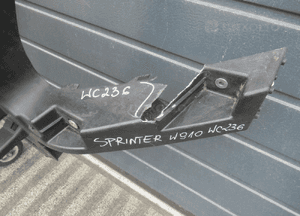 Pas przedni przód wzmocnienie czołowe mercedes sprinter W910 A9108800500 2018 14