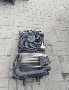 Opel Atra H Zafira B 1.3 1.7 cdti chłodnica wody wentylator intercooler 13128926 13128925 3