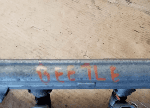 Listwa wtryskowa wtryski VW New Beetle 1.4 16V 036133319AA 8