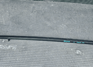 Reling Dachowy 5G9860025B 03C LEWY Czarny Listwa Dachowa VW Golf VII 7 19
