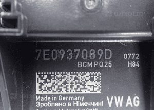 MODUŁ KOMFORTU VW AUDI SKODA 7E0937089D RADOM 2