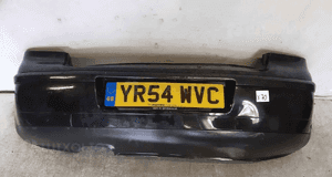 ) ZDERZAK TYŁ TYLNY DO VW VOLKSWAGEN POLO 9N LC9Z CZARNY 1