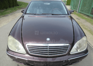 Maska pokrwa silnika grill atrapa  mercedes s-klasa W220 182 1998-2005 rok 1