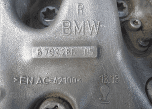 ZWROTNICA PIASTA PRAWY PRZÓD BMW 1 F20 F21 F22 4