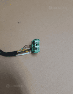 Lusterko prawe 13 pin volvo S60 i lift V70 ii lift  podświetlane nebieski 3