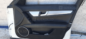 Mercedes c klasa W204 drzwi prawe przód przednie kompletne 7