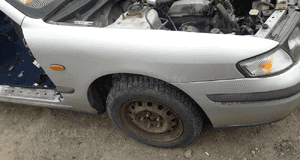 Mazda 626 GW 97-02 KOMBI Zderzak tylny tył pas hak szyba drzwi w kolor 22V 8