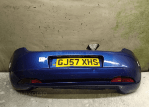 Zderzak tył tylny fiat grande punto 599/A granat granatowy 1