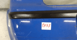 Zderzak tył tylny do volkswagen vw polo 9N 9N3 kod kolor LA5F niebieski 2