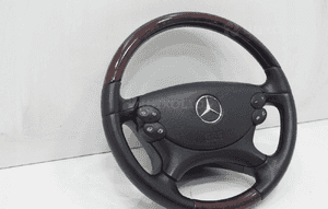 KIEROWNICA SKORA DREWNO AIRBAG MERCEDES SL R230 4