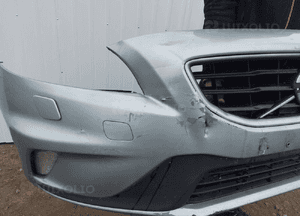 Volvo V40 ii r-design zderzak przód przedni kompletny xenon spryski 5