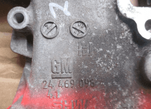 Pompa oleju obudowa rozrządu opel 1.0 1.2 24469096 2