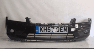 * ZDERZAK PRZÓD PRZEDNI FORD FOCUS MK.2 2 II f3 czarny HALOGENY 1